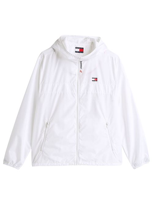 Giubetto bianco in poliestere Tommy Jeans | DM0DM20204YBL